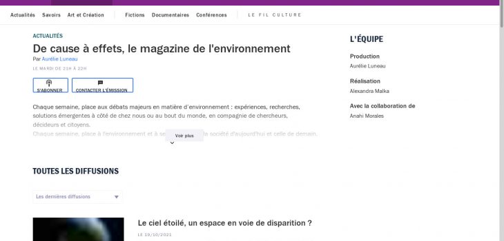 france culture radio carole reboul il était une fois la nuit salamandre